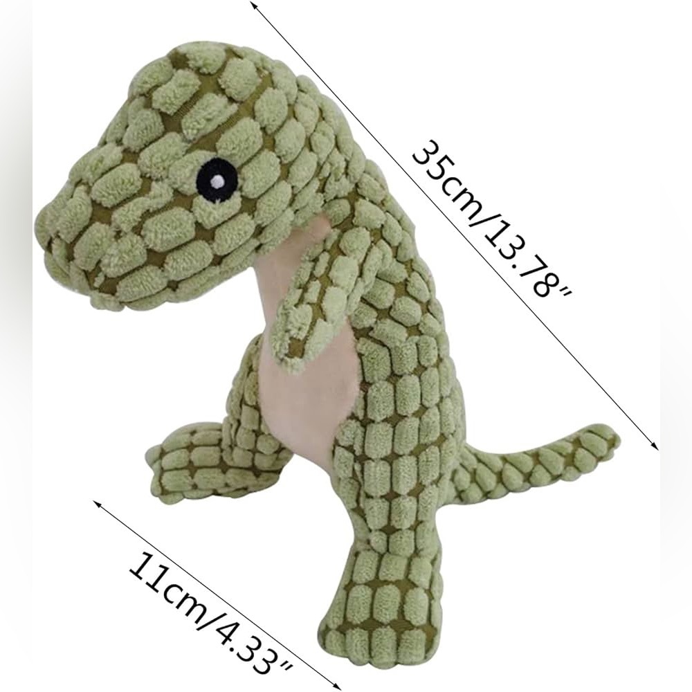 DINO Dog Toy with Squeaker NEW - Picture 3 of 3